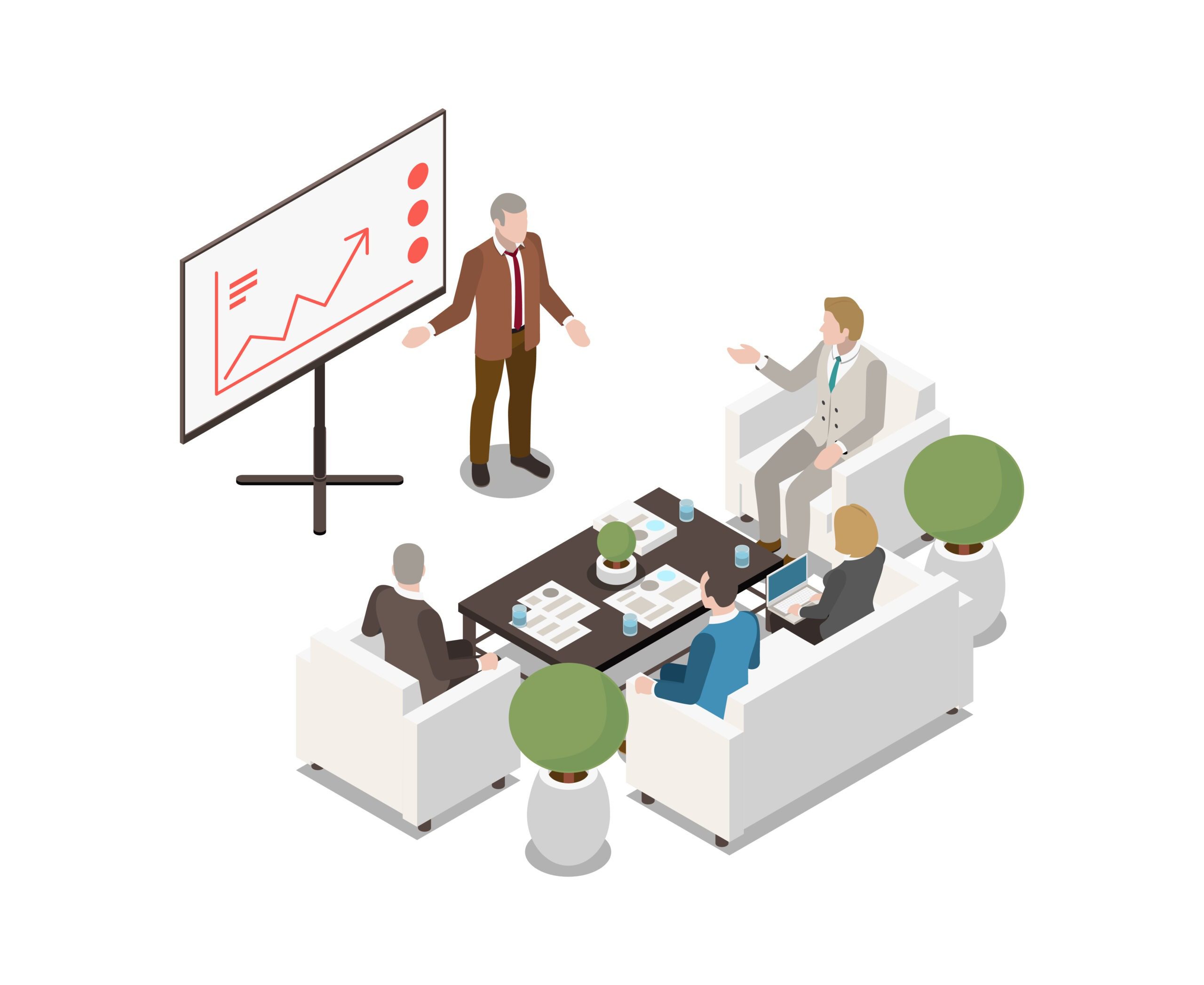 Meeting Room Illustration